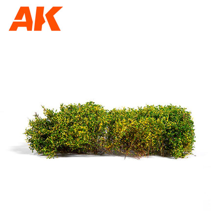 Ak Diorama: Blooming Yellow Shrubberies