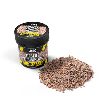 AK Desert Medium Rocks 100ml