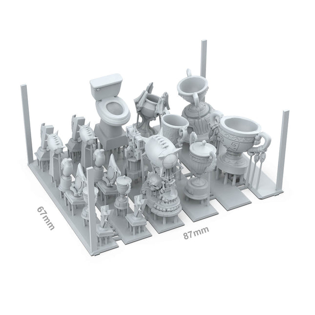 AK Basing Bits Fantasy Football Trophies