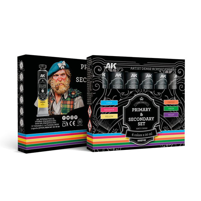 Artistic Dense Primary & Secondary set (6 tubes - 20ml)