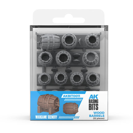 AK Basing Bits Wood Barrels