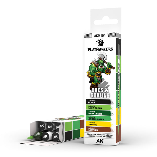 Playmarkers Set - Orcs & Goblins (6 stuks)