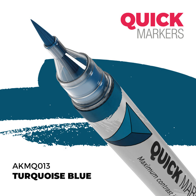 Quick Marker Turquoise Blue