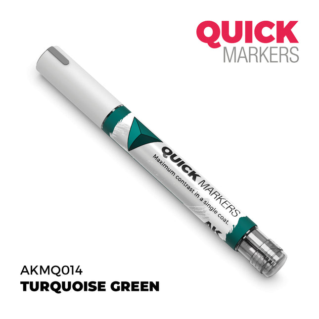 Quick Marker Turquoise Green