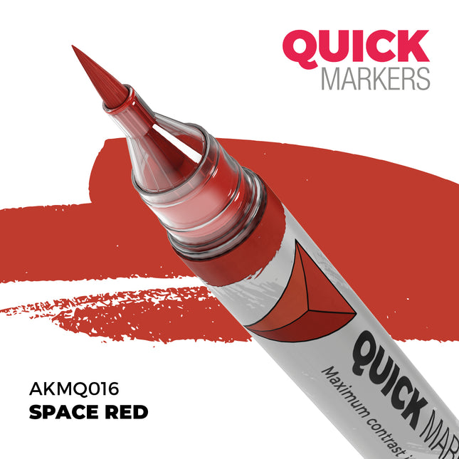 Quick Marker Space Red