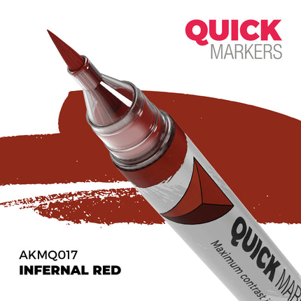 Quick Marker Infernal Red