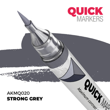 Quick Marker Strong Grey