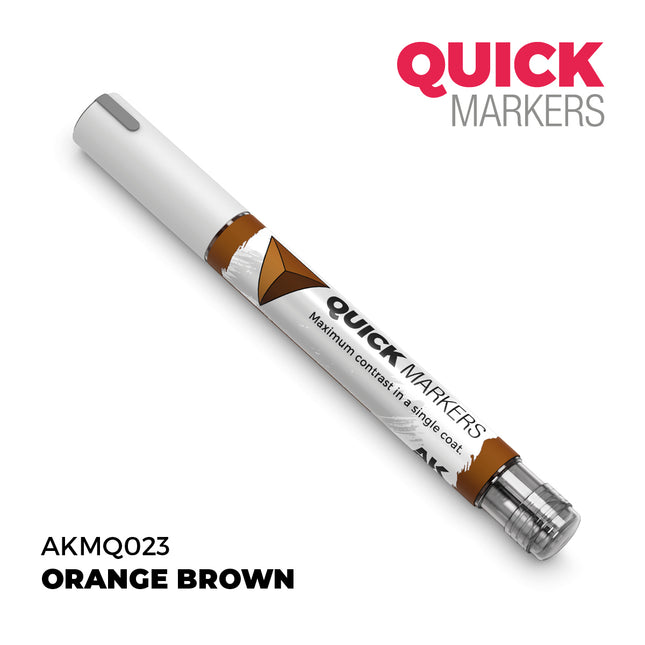 Quick Marker Orange Brown