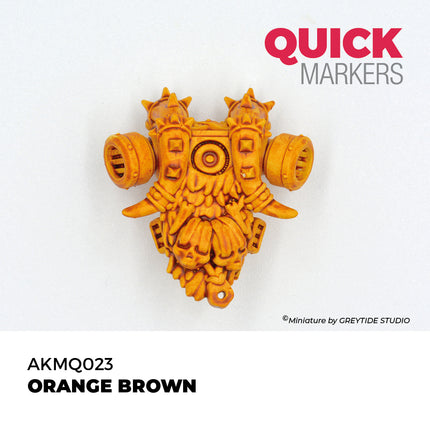 Quick Marker Orange Brown