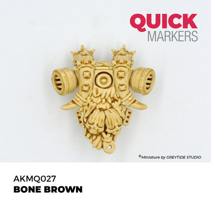 Quick Marker Bone Brown