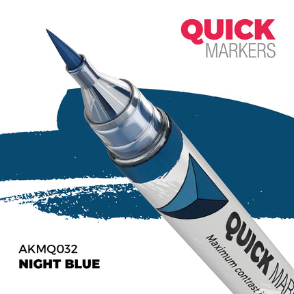 Quick Marker Night Blue