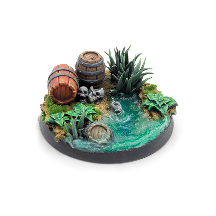 AK Basing Bits Wood Barrels
