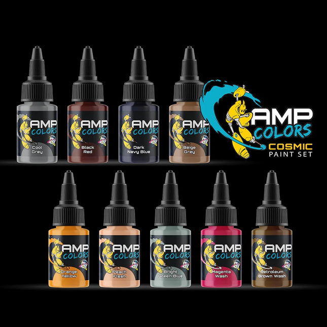 Pro Acryl 9 x 22ml AMP Colors - Cosmic Paint Set #1