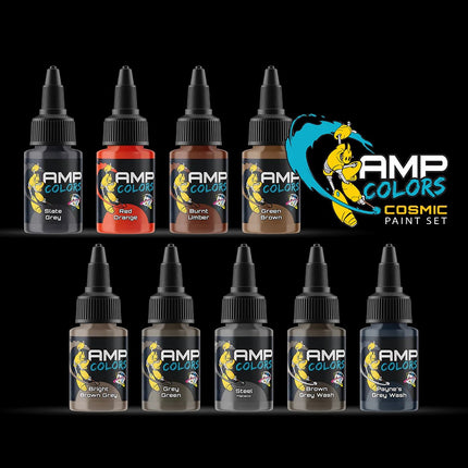 Pro Acryl 9 x 22ml AMP Colors - Cosmic Paint Set #2
