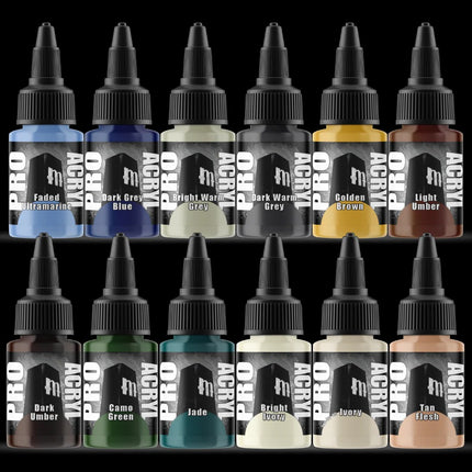 Pro Acryl Base set - 24 colours