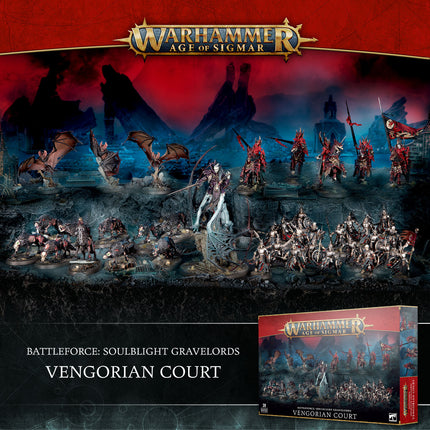 Battleforce Soulblight Gravelords Vengorian Court