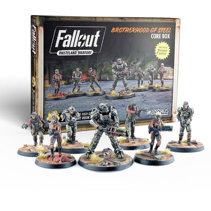 Fallout Wasteland Warfare Brotherhood of Steel core set