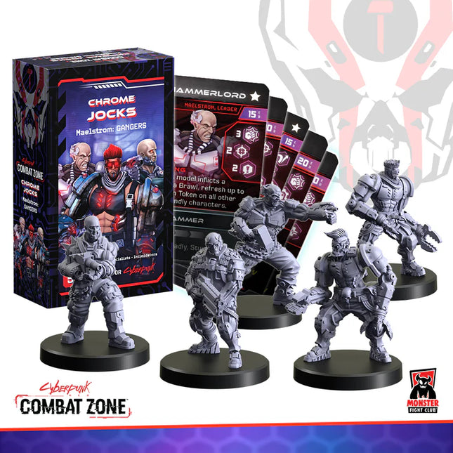 Cyberpunk Red Combat Zone: Chrome Jocks