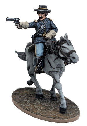 Dead Man Hand's Capt. Joseph C. Bale Mounted