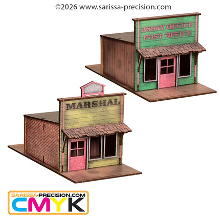 Old West - Post Office & Marhsall's Office