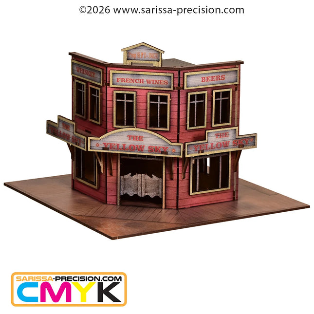 Old West - The Yellow Sky Saloon (28mm)