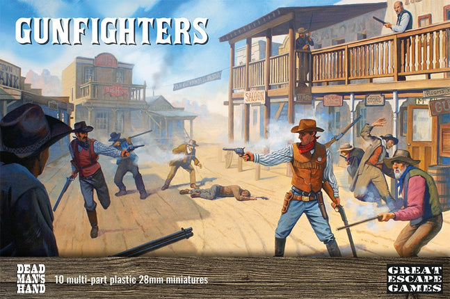 Dead Man's Hand Gunfighters Plastic Boxed Set