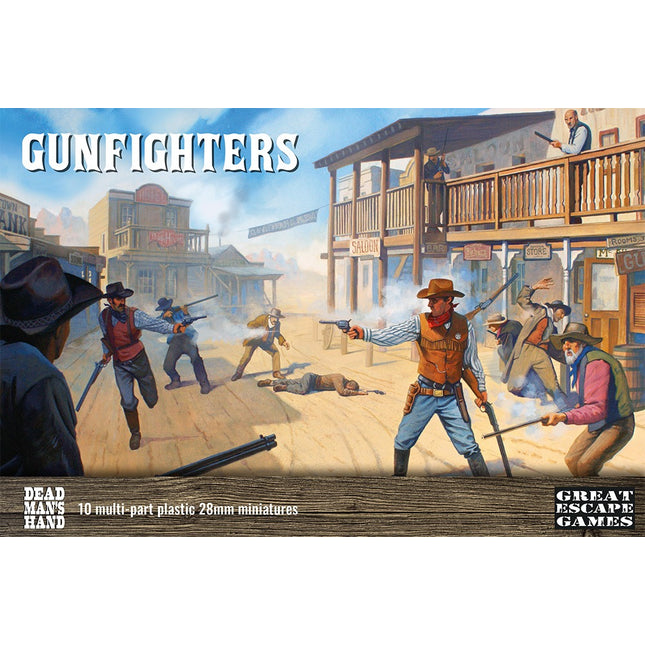 Dead Man's Hand Gunfighters Plastic Boxed Set