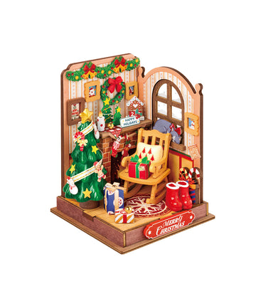 Miniature Christmas House - Fireplace