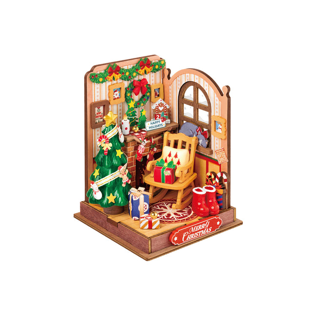 Miniature Christmas House - Fireplace
