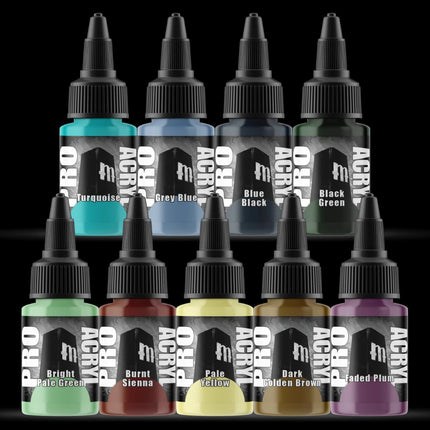 Pro Acryl Expansion set #3 - 9 colours