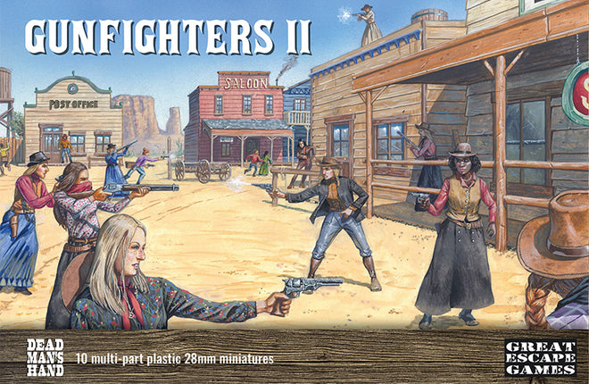 Dead Man's Hand Gunfighters II - The Ladies Plastic Boxed Set