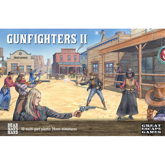 Dead Man's Hand Gunfighters II - The Ladies Plastic Boxed Set