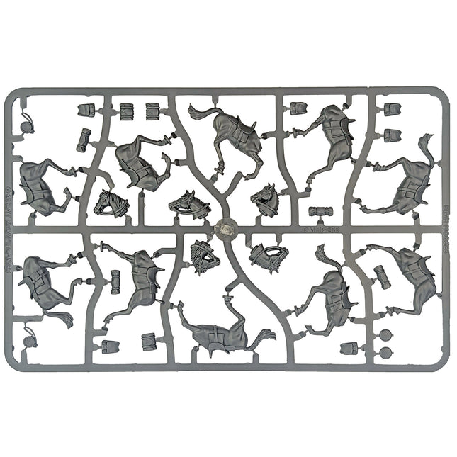 Dead Man's Hand Plastic Horses (10 plus bases)