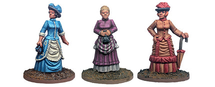 Dead Man Hand's Ladies – Mrs Evelyn Harper, Amy Fotherington, Miss Evansa
