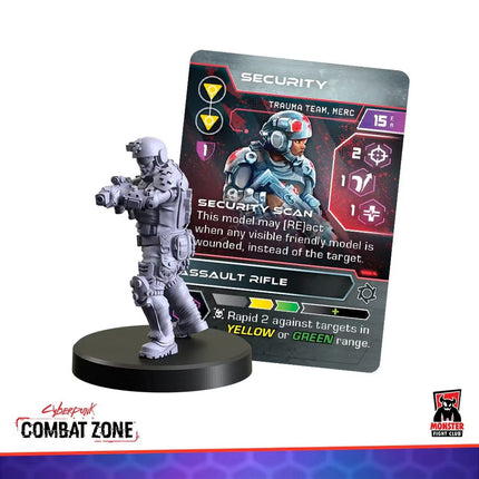 Cyberpunk Red Combat Zone Trauma Team Faction Starter