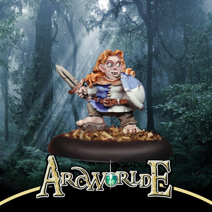 ArcWorlde Halfling Militia Agnes Cobb