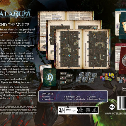 Maladum Beyond the Vaults Expansion