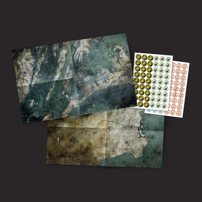 Mutant Year Zero - Maps & Markers