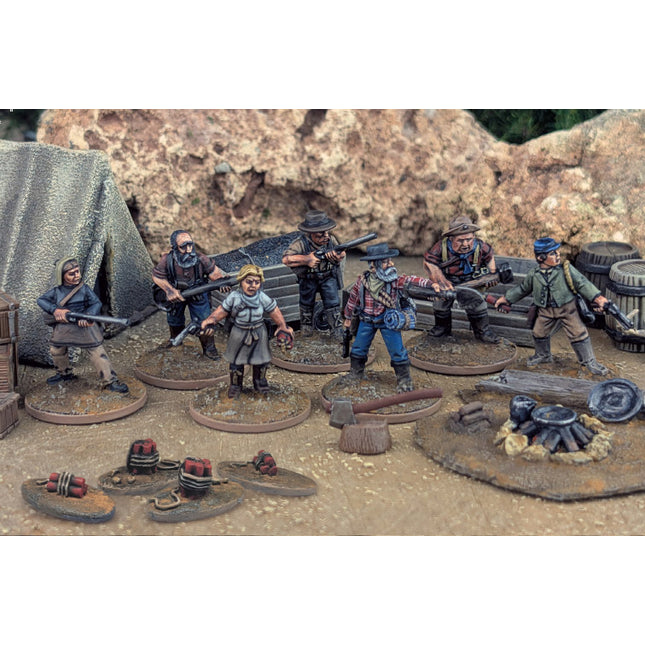 Dead Man's Hand The Miners (inc. rules and faction cards)