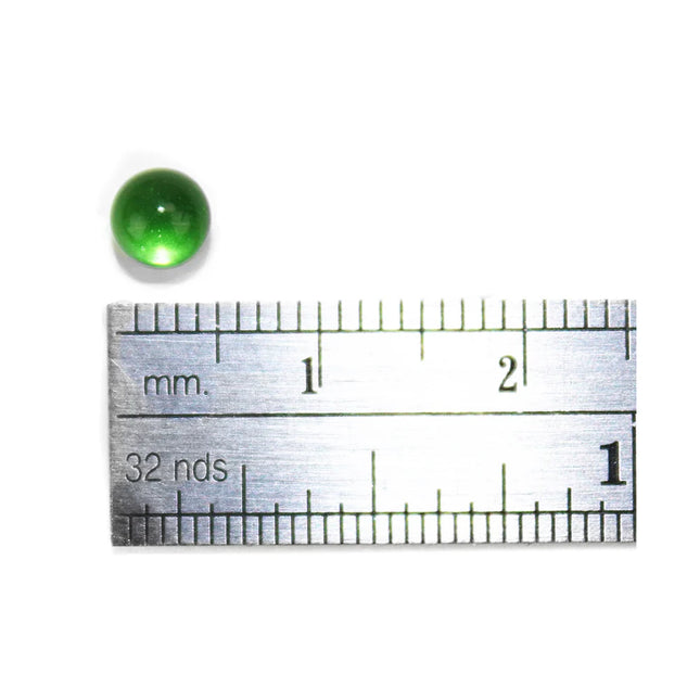 Groene verfagitators van 5mm voor monument hobbies, gemaakt door Pro Acryl, close-up afbeelding.