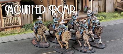 The Chicago Way Horse-Mounted Mounties (inc. rules and Action Cards)