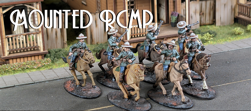 The Chicago Way Horse-Mounted Mounties (inc. rules and Action Cards)