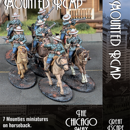 The Chicago Way Horse-Mounted Mounties (inc. rules and Action Cards)
