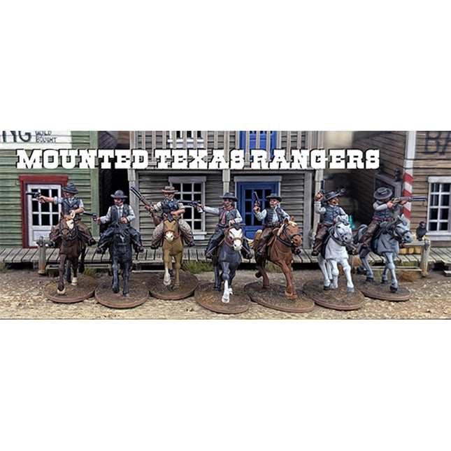 Dead Man's Hand Texas Rangers Mounted