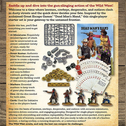 Dead Man's Hand Redux 1-player Gunslinger set