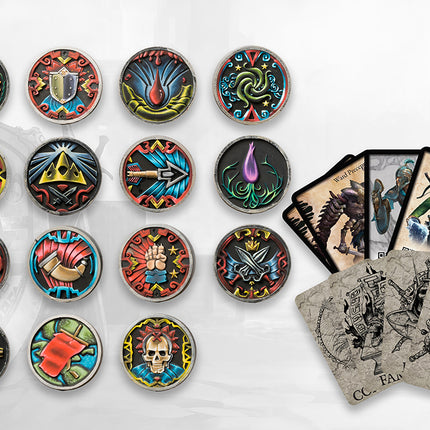 Conquest Token and Card Set