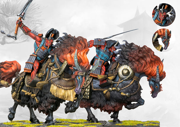 Yoroni Oni Kishin Kiba - Cavalry Dual Kit