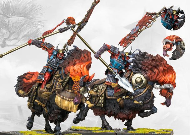 Yoroni Oni Kishin Raiu - Cavalry Dual Kit