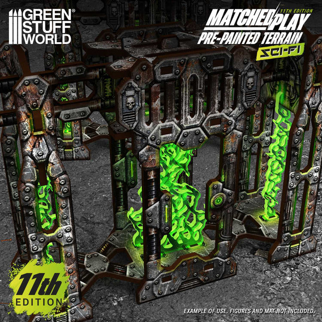 Pre-painted Power Towers 11th edition