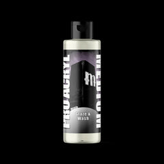 ProAcryl Glaze en Wash Medium in 120ml fles, verf medium voor glanzende en wash-effecten in acrylkunst.
